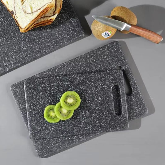 Square Cutting Board Imitation Marble Environmental Protection Cutting Board Plastic Kitchen Fruit and Vegetable Cutting Board